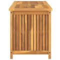 vidaXL Záhradný box 114x50x58 cm masívne teakové drevo