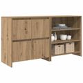vidaXL Servírovacia skriňa 2 ks Remeselný dub 70 x 41 x 75 cm