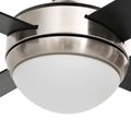 vidaXL Stropný ventilátor s osvetlením a diaľkovým ovládaním Ø 130 cm