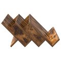 vidaXL Regál na časopisy Dymová dub 65 x 53 x 28,5 cm Kompozitné drevo