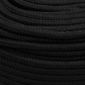 vidaXL Pracovné lano čierne 10 mm 50 m polyester
