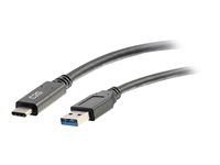 USB 3.2 - 5Gbps -M/M - USB kábel - USB typ A (M) do USB-C (M) - USB 3.1 - 30 V - 3 A - 3.05 m - čierna
