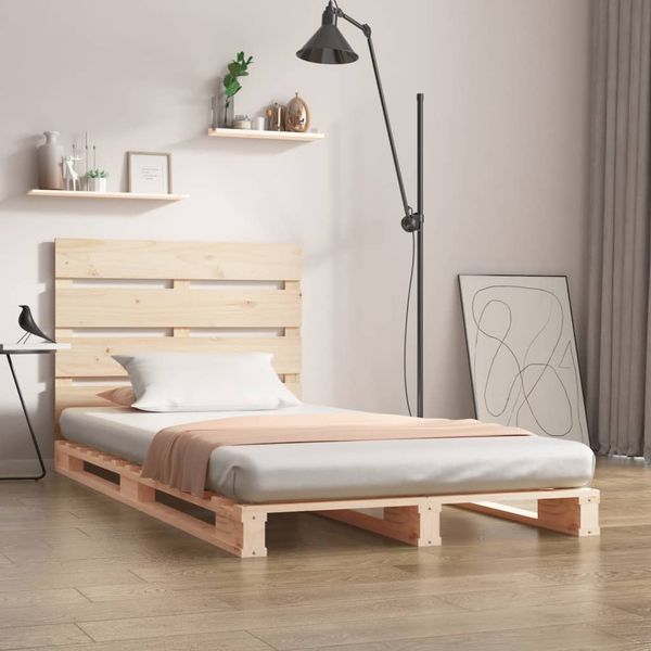 vidaXL Posteľ bez matraca 90x200 cm masívna borovica