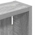 vidaXL Kúpeľňová nástenná skriňa Sivá Sonoma 30 x 10 x 60,5 cm