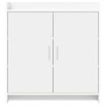 vidaXL Servírovacia skriňa Biela 72 x 36 x 80 cm Kompozitné drevo