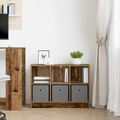 vidaXL Servírovacia skriňa Staré drevo 73,5 x 22,5 x 53,5 cm