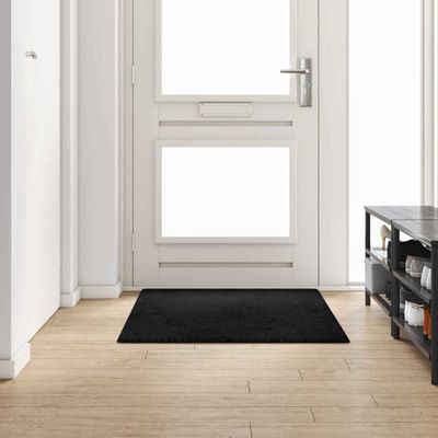 vidaXL Behúň koberec Čierna 100 x 150 cm 100% Polypropylén Tuft