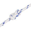 vidaXL Lodné lano biele 16 mm 100 m polypropylén
