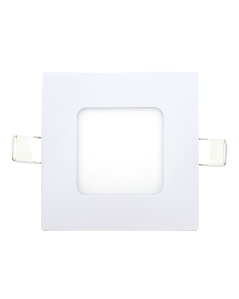 LED panel Qtec Q-215S 3W, štvorcový vstavaný 6500K