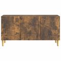 vidaXL TV skrinka 99 x 34,5 x 50 cm Dymový dub Kompozitné drevo