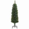 vidaXL Umelý vianočný stromček Zelená 150 cm PVC, oceľ a plast