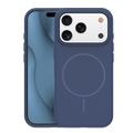 Tenké silikónové Mag puzdro pre iPhone 17 Pro 6,3" tmavomodrá