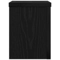 vidaXL Stojan na rastliny 2 ks Čierny dub 15 x 15 x 20 cm