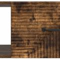 vidaXL Konferenčný stolík Dymový dub 90 x 50 x 40 cm Kompozitné drevo