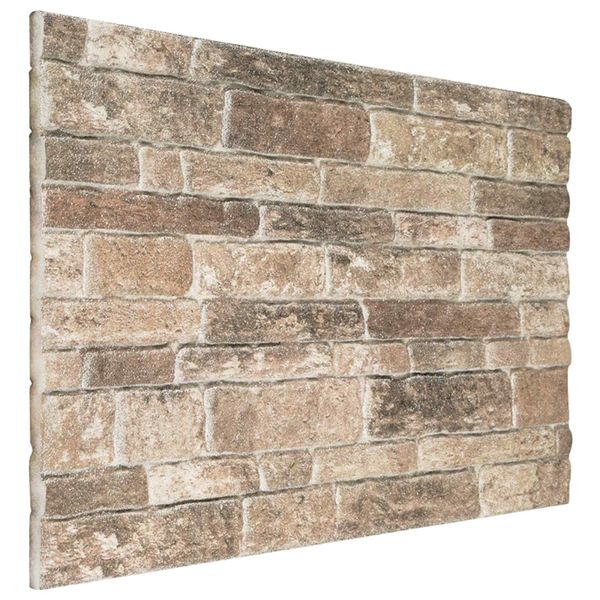 vidaXL Nástenné panely 10 pcs Viacfarebný 100 x 50 cm EPS pena