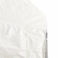 vidaXL Altánok so strechou, biely 15,61x5,88x3,75 m, polyetylén