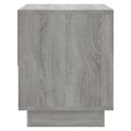 vidaXL Nočný stolík sivý dub sonoma 45x34x44 cm drevotrieska
