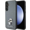 Obal Karl Lagerfeld pre Samsung Galaxy S24 Plus KLHCS24MPSAKCMPG sivý HC SAFFIANO KC PIN