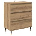 vidaXL Servírovacia skriňa Remeselný dub 60 x 35 x 70 cm