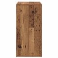 vidaXL Servírovacia skriňa Staré drevo 59 x 39 x 80 cm
