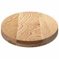 vidaXL Stolová doska 80x40x4 cm dubový masív oválny