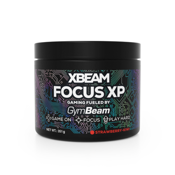 XBEAM Focus XP - GymBeam, jahoda kiwi