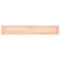 vidaXL Stolová doska 180x40x(2-4) cm neošetrený dubový masív