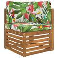 vidaXL Vankúš na vonkajšiu pohovku Polyester farebné 60 x 60 cm