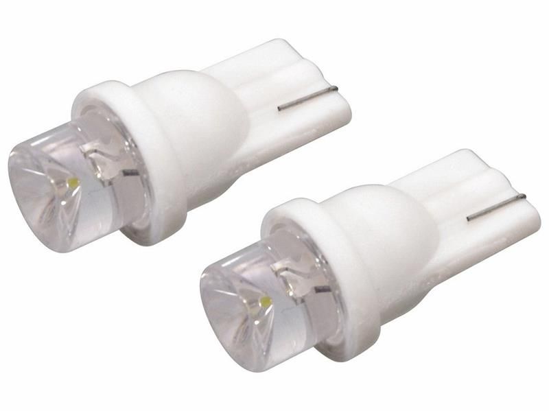 Žiarovka 1LED 12V T10 biela 2ks