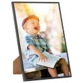 vidaXL Fotorámiky na stôl, koláž 10 ks, čierne 15x21 cm, MDF