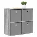 vidaXL Servírovacia skriňa Sivý Sonoma 68,5 x 32 x 67 cm