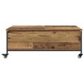 vidaXL Konferenčný stolík Staré drevo 91 x 55 x 32 cm Kompozitné drevo