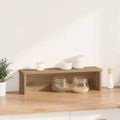 VidaXL kuchynský stojan stohovateľný 50x15x16 cm kompozitné drevo
