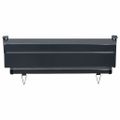 vidaXL Bočná markíza na balkón 60x250 cm, sivá
