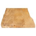 vidaXL Stolová doska 90x40x2,5 cm živý okraj masívny mangovník