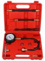 Sada na testovanie tlaku zážihových motorov MECHANIC ENGINE TESTER 10, 0-7 bar, 10 ks SIXTOL