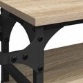 vidaXL Kuchynský vozík Sonoma dub 53 x 20 x 76 cm Kompozitné drevo