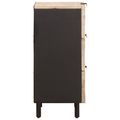 vidaXL Servírovacia skriňa Biele umývanie dokončenie 40 x 33 x 75 cm