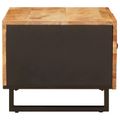 vidaXL Konferenčný stolík Hnedá 80 x 50 x 40 cm Masívne mango drevo