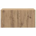 vidaXL Nástenná TV skrinka 59,5 x 41 x 30 cm Dub artisan