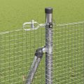 vidaXL Zvarené drôtené pletivo s betónovým základom 50 x 1,5 m