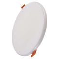 LED panel VIXXO 185mm, kruhový vstavaný biely, 19W neutr. b., IP65