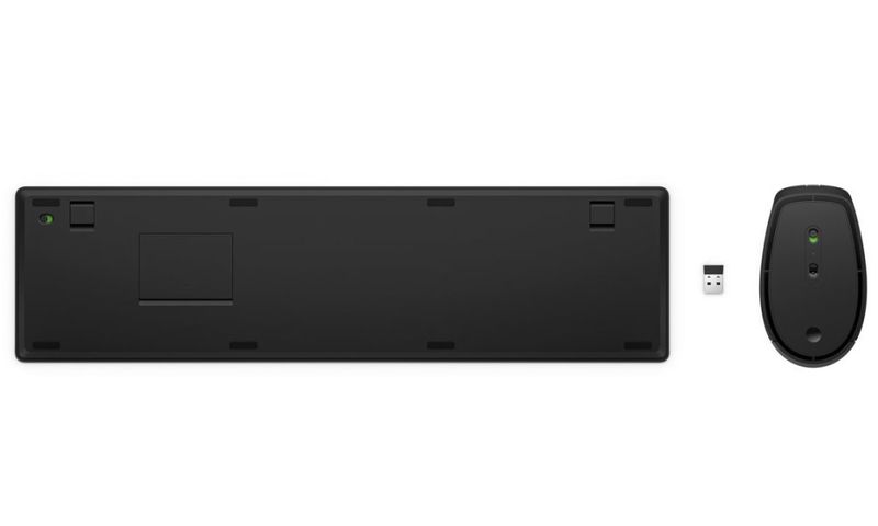HP Bezdrátová klávesnice a myš HP 650 CZ Bezdrátová klávesnice a myš, programovatelné klávesy, snímac pro ruzné povrchy, 128bit AES šifrování, cerná