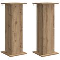 vidaXL Stojan na rastliny 2 ks Dub artisan 30,5 x 30 x 80,5 cm