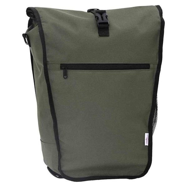 vidaXL Cyklistická taška Olivová 34 x 16 x 59 cm Polyester