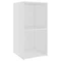 vidaXL TV skrinky 2 ks, biele 72x35x36,5 cm, kompozitné drevo