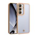 Puzdro Silky Gold pre Oppo Reno 13F 5G (Global) / 13FS 5G ružová