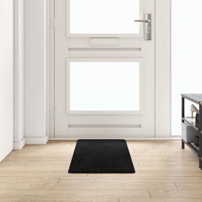 vidaXL Behúň koberec Čierna 50 x 150 cm 100% Polypropylén Tuft