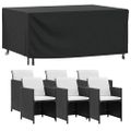 vidaXL kryt na záhradný nábytok čierny 172x113x73 cm vodotesný 420D