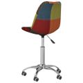vidaXL Otočné jedálenské stoličky 6 ks patchwork látkové
